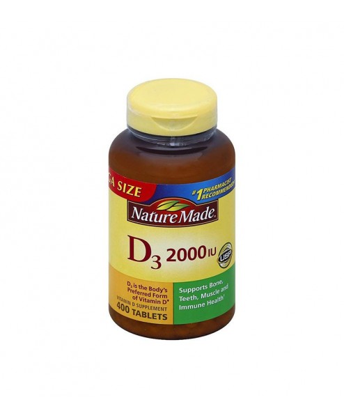 Nature Made Vitamin D3 2000 IU